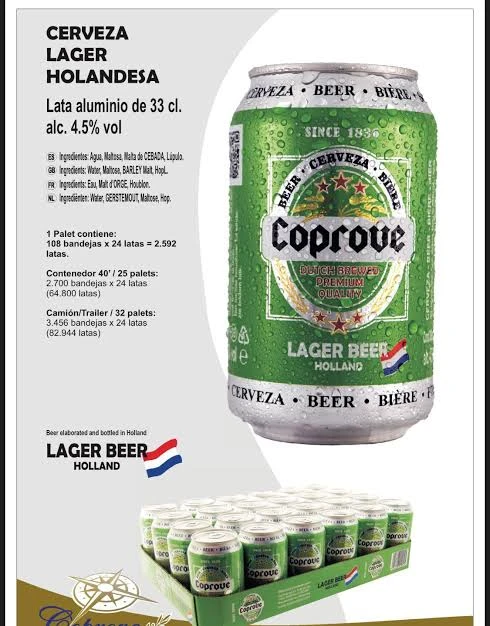Cerveza Coprove (caja)'s foto | Glen Nova Imports |  BizneCubano